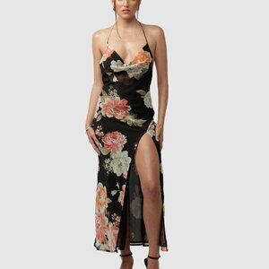 Gorgeous Sexy Jgr and Stn low-back maxi dress - Sz 10
